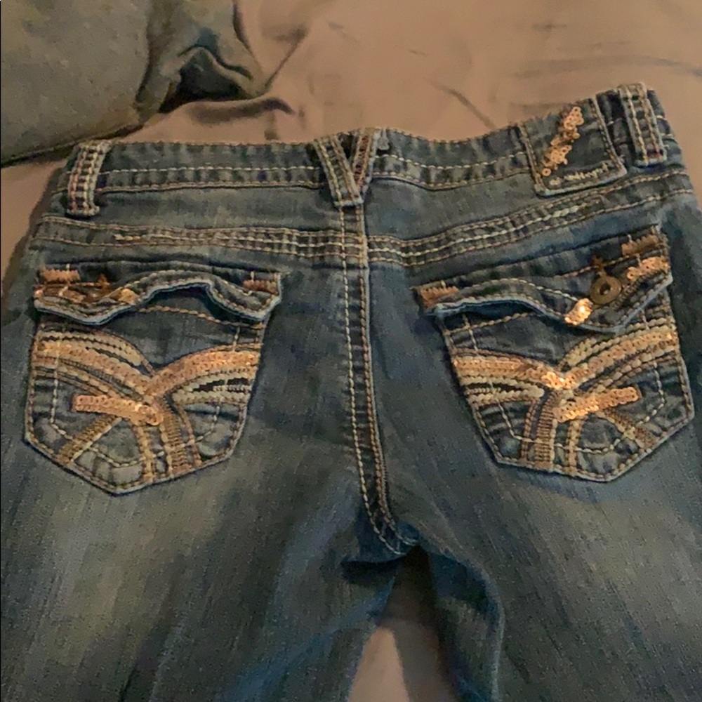 Amethyst boot cut jeans